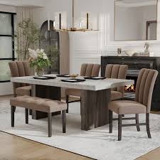 Premium Velvet Dining Chair Cover Set