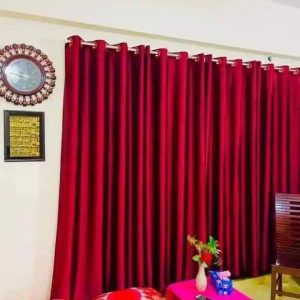 সাটিন সিল্ক কাপড়ের পর্দা