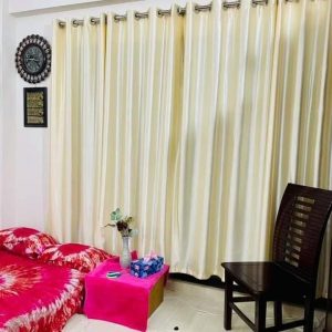 সাটিন সিল্ক কাপড়ের পর্দা